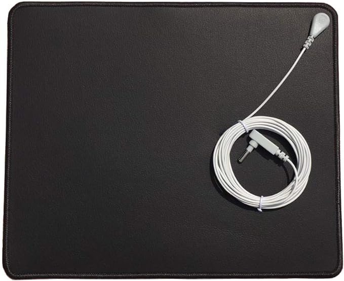 Grounding & Earthing Mouse Pad, Reduce Pain and Inflammation, Anti-slip Rubber Base, Size 11.8 * 9.8 inches